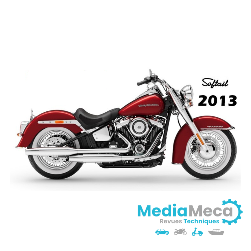 Werkstatthandbuch und technischer Testbericht für Harley Davidson SOFTAIL 2013