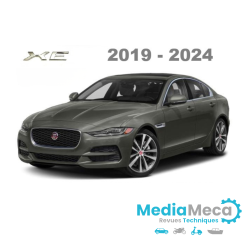Manual de taller y revisión técnica para Jaguar XE Tipo X760