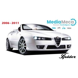 Werkplaatshandboek en technisch overzicht alfa romeo brera spider