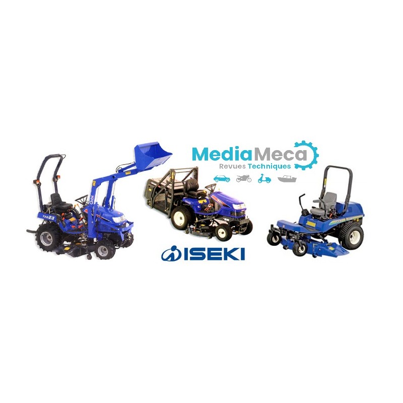 Reserveonderdelenhandleiding voor het complete iseki-assortiment