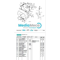 Ersatzteilhandbuch für Kubota B1550 HST Dieseltraktoren