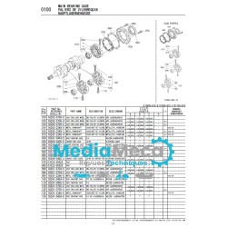 Ersatzteilhandbuch für Dieseltraktoren Kubota B1710