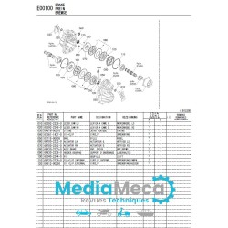 Manuale ricambi per trattori diesel kubota b1220d