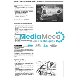 Manuale d'officina e revisione tecnica per scooter derbi boulevard 150