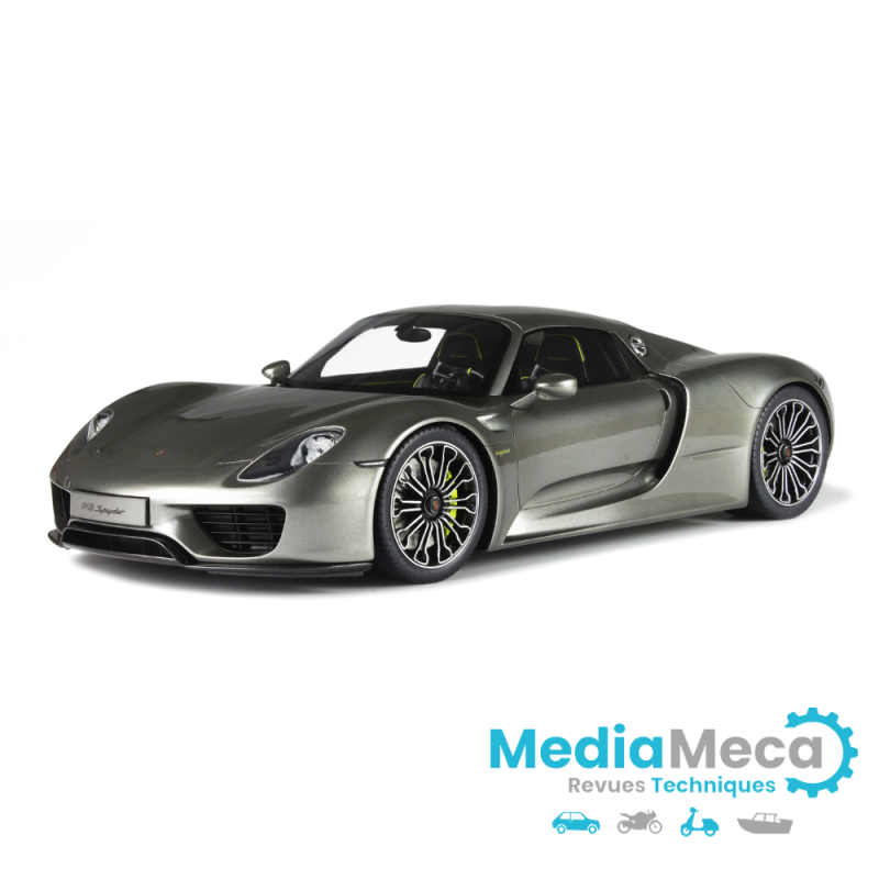 Manuel pieces detachées pour porsche 918 spyder e-hybrid