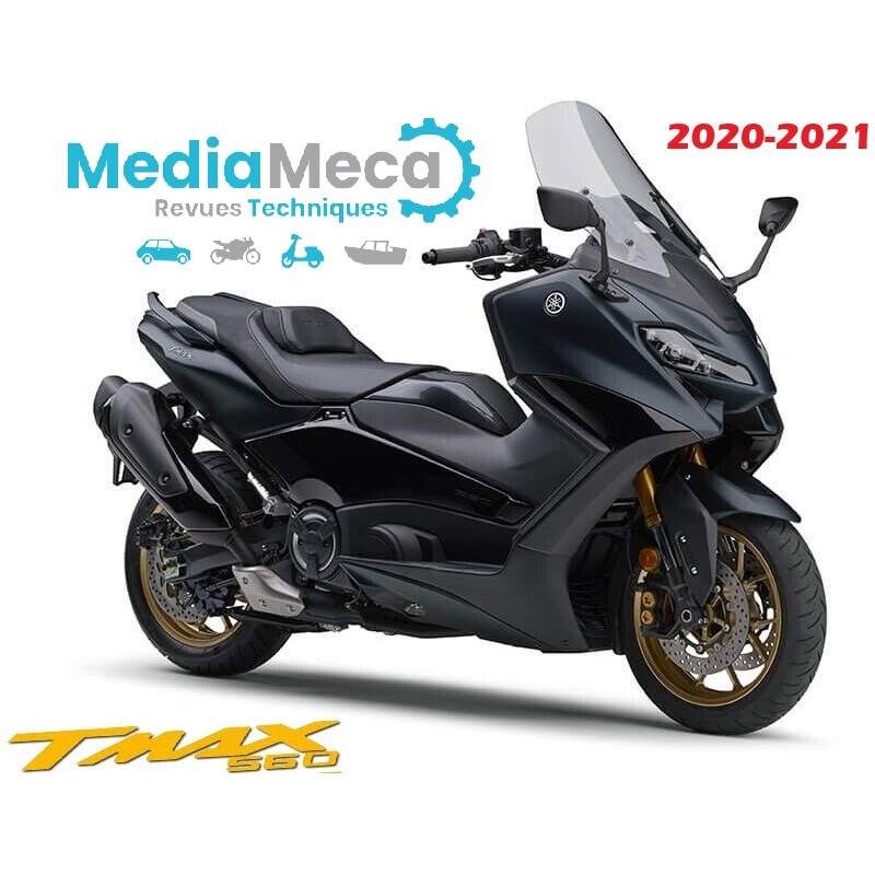 Werkplaatshandboek en technisch overzicht voor yamaha tmax tech max 560 2020