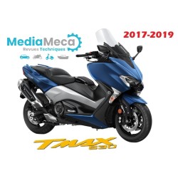 Manuale d'officina e revisione tecnica per yamaha tmax 530 dal 2017 al 2019