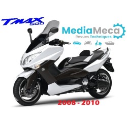 scooter yamaha tmax 500 de 2008 à 2010 revue technique