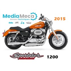 harley davidson sportster XL 1200 revue technique de 2015