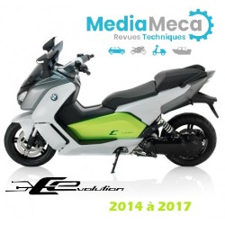Technical review and workshop manual for bmw scooter C Evolution
