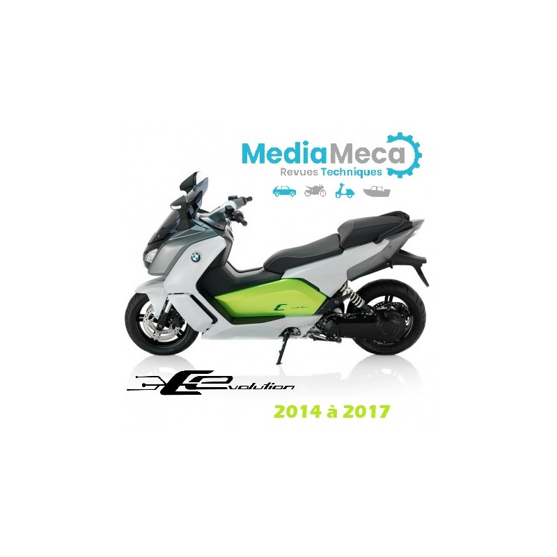 Revisión técnica y manual de taller del scooter bmw C Evolution