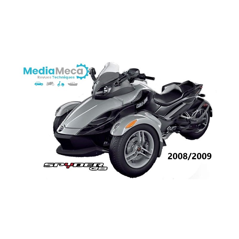Workshop manual and technical review for spyder can am gs 2008 and 2009