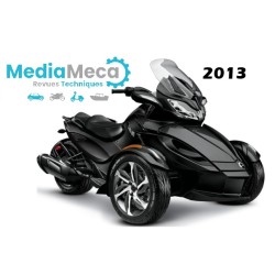 Werkstatthandbuch und technischen Testbericht für den Spyder Can Am ST 2013.