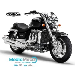 Technisch overzicht en werkplaatshandboek voor Triumph Rocket 3