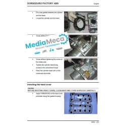 Workshop manual and technical review for aprilia dorsoduro factory 750