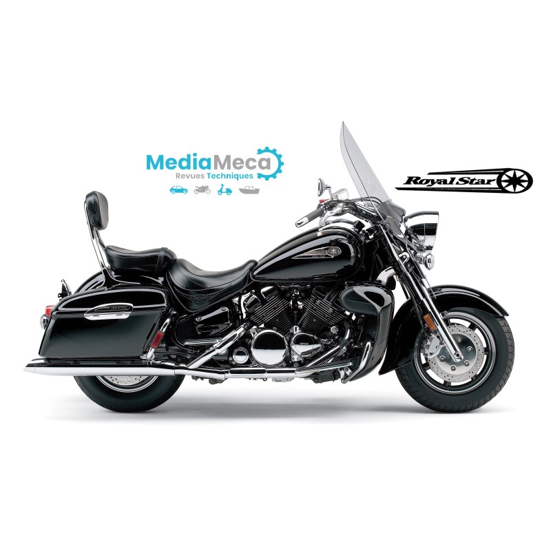 revisione tecnica e manuale di officina per yamaha xvz 1300 royal star 2004