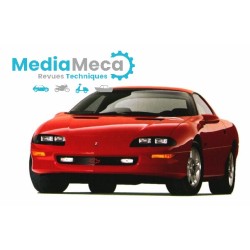 technical review and spare parts manual Chevrolet Camaro