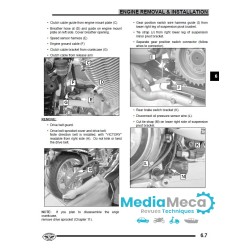Revisión técnica y manual de taller para motos Victory Hammer 2006