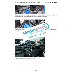 technical review and workshop manual for kymco dt x360 350 2022