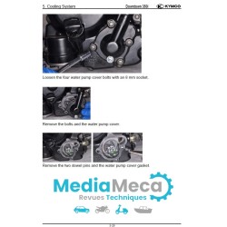 revue technique pour kymco downtown 350i à télécharger