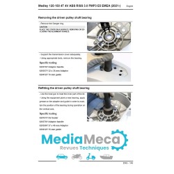 Werkstatthandbuch und technischer Testbericht für Piaggio Medley 125 Euro5