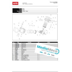 Reserveonderdelenhandleiding voor aprilia 1200 caponord 2013 tot 2016