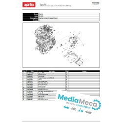 Reserveonderdelenhandleiding voor aprilia tuono 660 2021