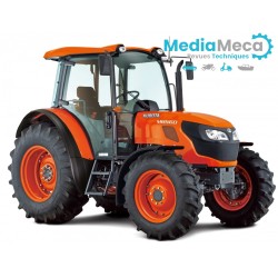 Revisión técnica y manual de reparación del tractor kubota m8560