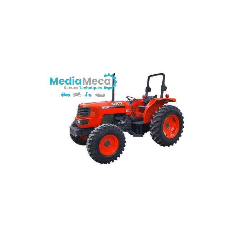 Technische beoordeling en reparatiehandleiding voor kubota m9000 tractor