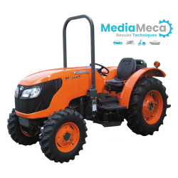 Technical review and repair manual for kubota m7040 tractor