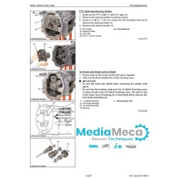 Technical review and repair manual for kubota m5040 tractor