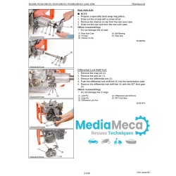 Technical review and repair manual for kubota bx2350 diesel tractor