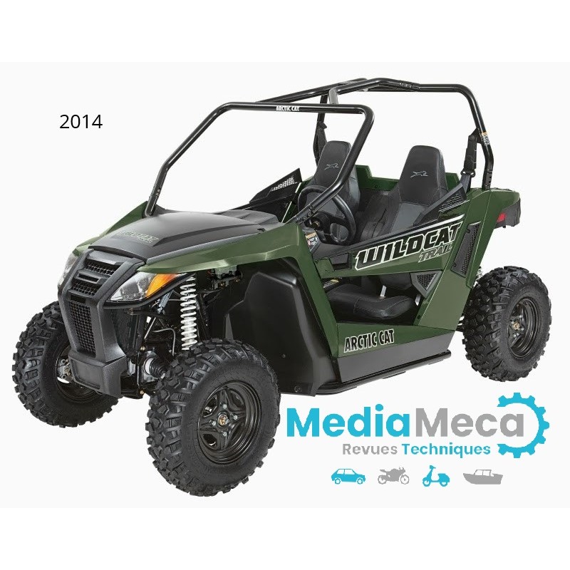 Revisione tecnica e manuale di officina per ssv arctic cat wildcat trail 2014