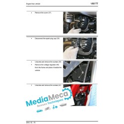 Manual de taller y reseña técnica para Motoguzzi v85tt y v85 tt