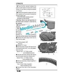 Revisione tecnica e manuale di officina per quad cfmoto cforce 550