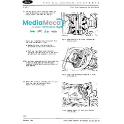 Werkstatthandbuch und technischer Bericht für Ford Escort RS Cosworth
