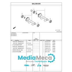 manuel pièces de rechange pour honda silverwing 600 à télécharger