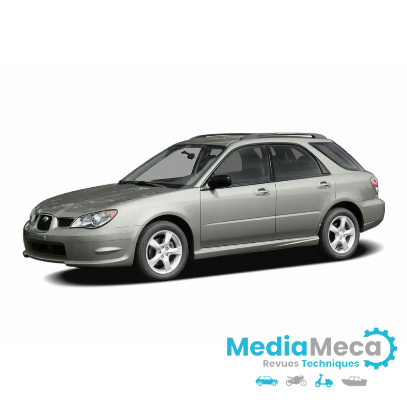 revisione tecnica per Subaru impreza e impreza wrx e sti 2006
