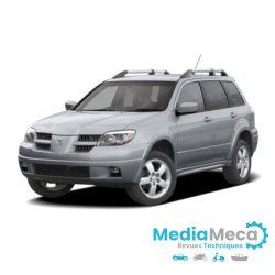 technical review and workshop manual for mitsubishi outlander 2004