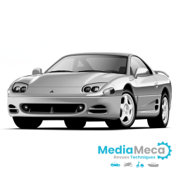 Technische beoordeling en werkplaatshandboek voor mitsubishi 3000 GT
