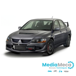 Technisch overzicht voor Mitsubishi Lancer Evo 8 en Evo 8 mr