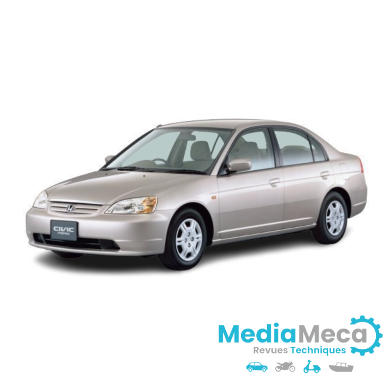 Revisión técnica y manual de taller para honda civic del 2001 al 2005