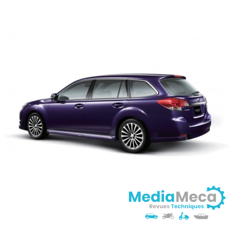 technical review and workshop manual for Subaru legacy 2008