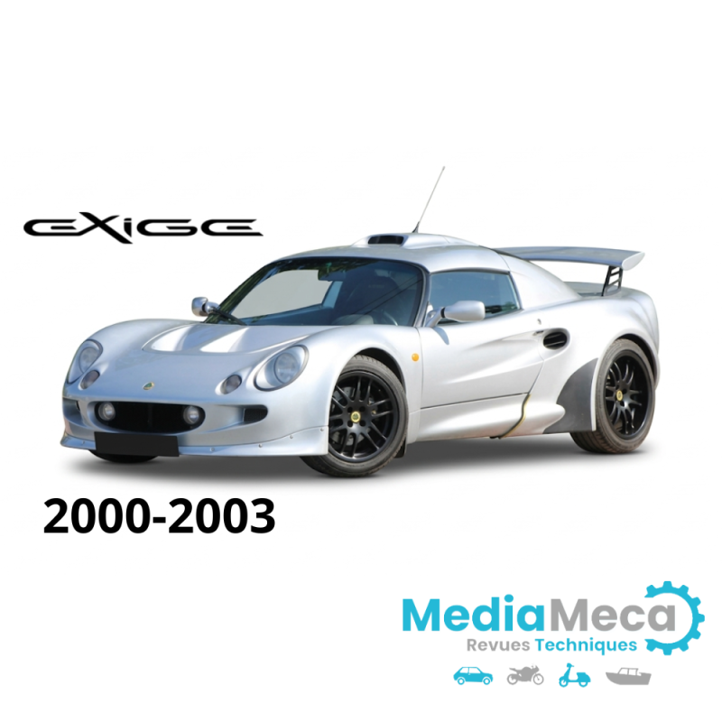 lotus exige s1 manuel pièces détachées de 2000 à 2003