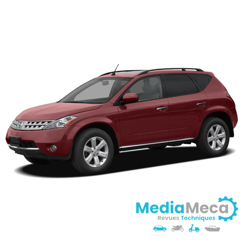 Manuel d'atelier et revue technique pour Nissan Murano millesime 2006