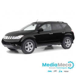 Werkplaatshandboek en technische recensie voor suv Nissan Murano jaar 2005