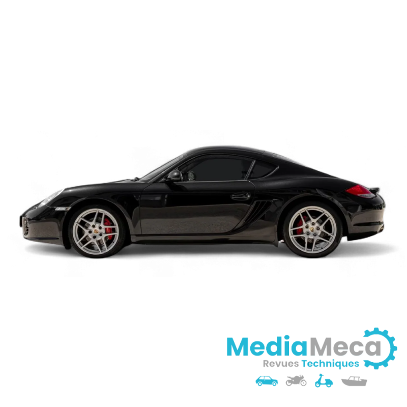 Revue technique et manuel d'atelier pour Porsche cayman 987 phase 2