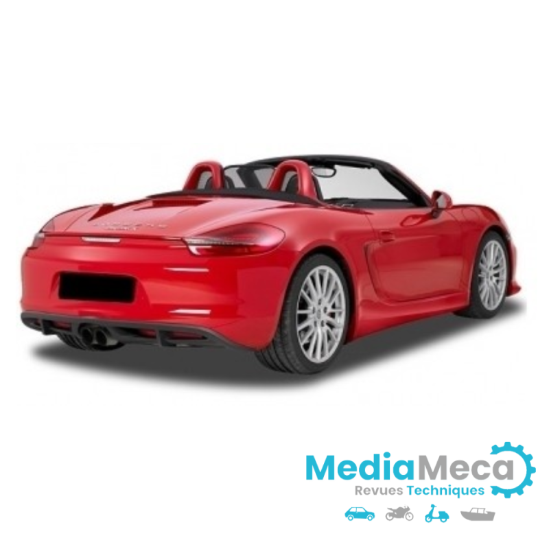 Manuel pieces de rechange porsche boxster 981