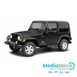 Manuale d'officina e revisione tecnica per jeep wrangler tj 2003
