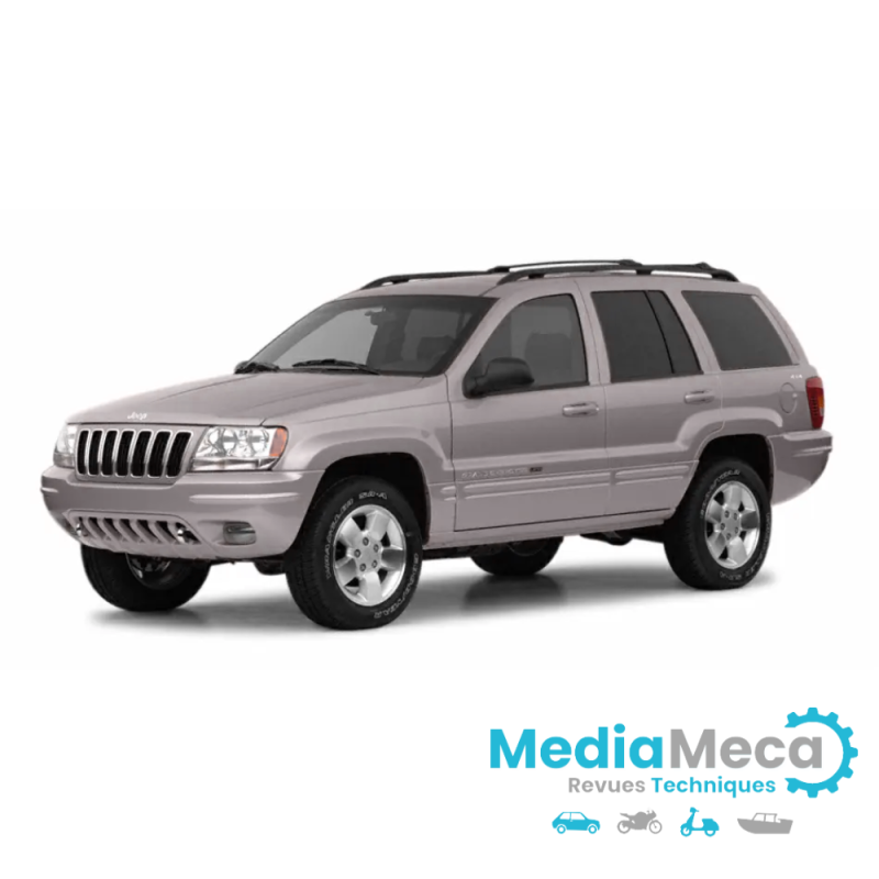 Manuale d'officina e revisione tecnica per jeep grand cherokee wg 2002